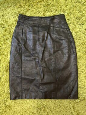 Wilsons 100% Leather Skirt
